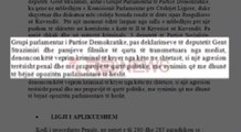 Grupi parlamentar i PD, kallëzim penal për tre deputetët e PS-së