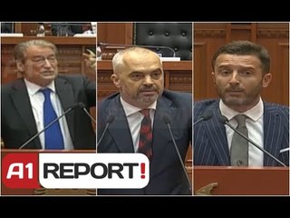 A1 Report - Seanca parlametare, Berisha, Rama, Brace