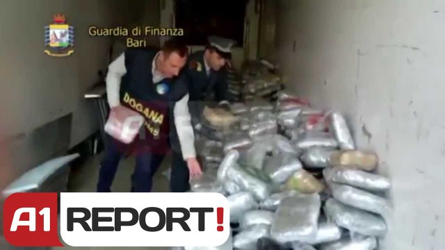 A1 Report - Bari, kapen 1.3 ton droge nisur nga Durresi, ja emri i shoferit