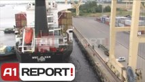 A1 Report - Ja anija qe shkarkoi ne Mal te Zi kontenierin me banane e kokaine