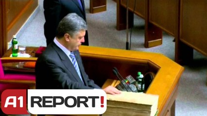 Download Video: A1 Report - Betohet Poroshenko! Shpresa e  Ukraines per t'i dhene fund luftës!