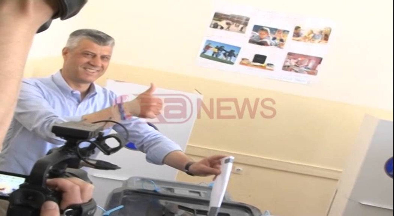 Zgjedhjet në Kosovë, voton Hashim Thaçi: Votova për Misionin e Ri