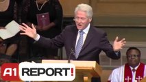 A1 Report - Bill Klinton, zonja e parë Obama dhe Oprah nderojnë poeten Maya Angelou