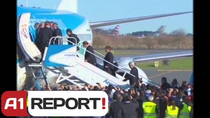 A1 Report - Ekipi i Argjentinës niset drejt Brazilit për botërorin