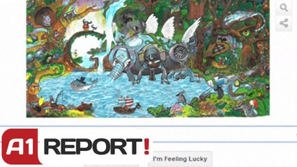 A1 Report - 11-vjeçarja fiton konkursin e "Doodle" i publikohet në faqen e parë të Google