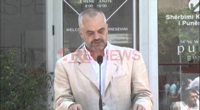 Korçë, çelet zyra e punës, Rama: Nga kazino u shndërrua në vend që ofron punë
