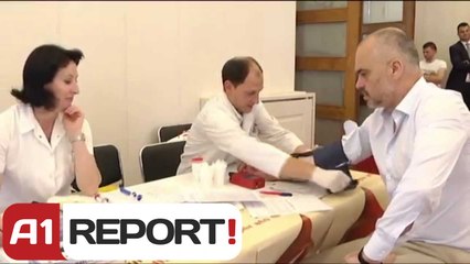 A1 Report - Rama e Kryeministria dhurojnë gjak 'Do e kthejmë traditë, shpëtoni jetë'