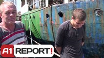 A1 Report - Durrës,anija e cigareve kontrabandë mban 