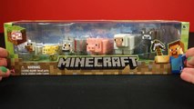 Minecraft Core Animal Mob Action Figure: Pack of 6 animals