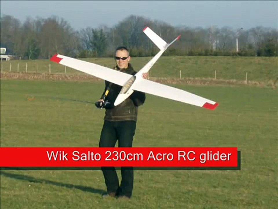 Wik H-101 Salto RC glider maiden