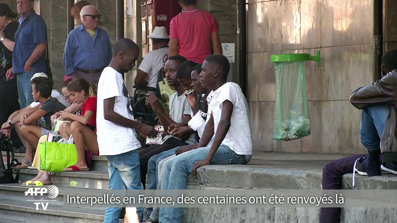 Retour à Vintimille pour les migrants refoulés de France