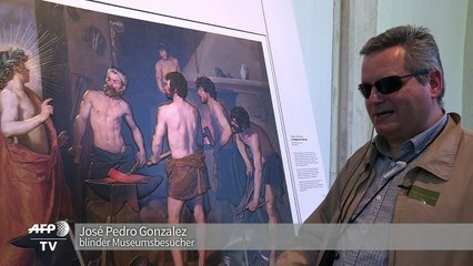 Bitte anfassen: Mona Lisa für Blinde