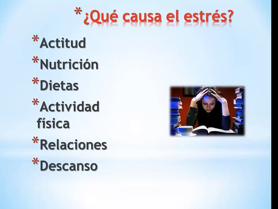 Presentación Manejo Del Estres PPT