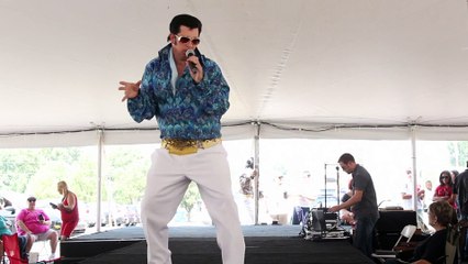 Greg Winget sings 'Way Down' Elvis Week 2015