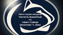 Penn State Altoona Women's Basketball vs. Hilbert, 12-7-13