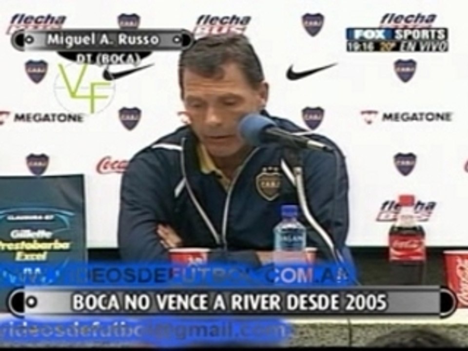 Conferencia de Prensa Russo - Post Parti