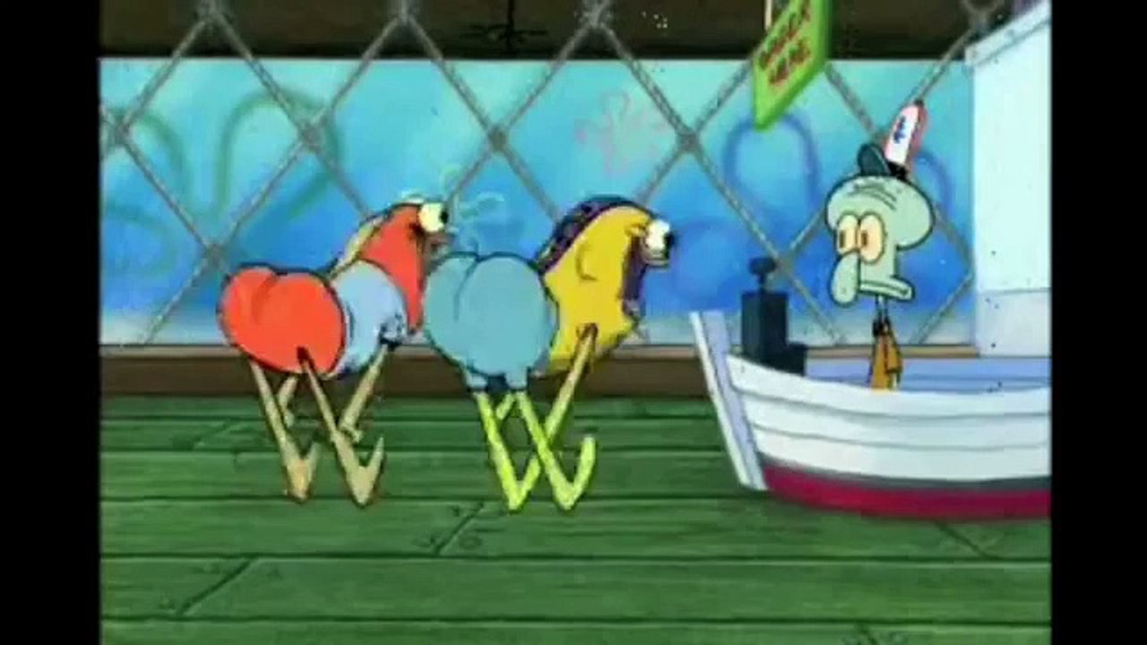 squidward be twerking