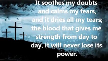 The Blood will never Loose its Power no vocals