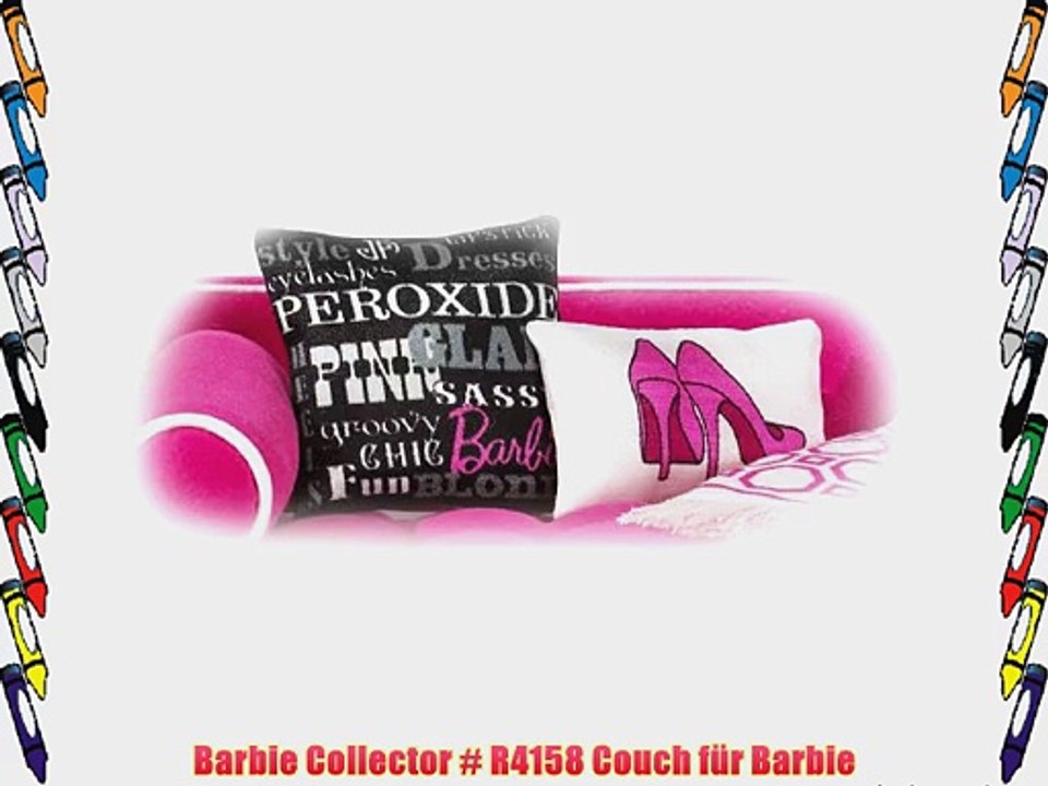Barbie Collector # R4158 Couch f?r Barbie