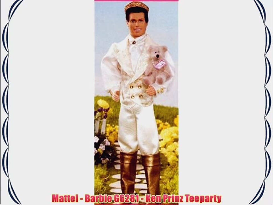 Mattel - Barbie G6281 - Ken Prinz Teeparty