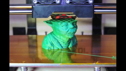 3D Printing Time Lapse Photography - Yoda