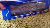 Lionel polar express baggage car unboxing and review