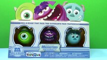 Monsters University Mike Art Sulley Roll-A-Scare Frat Pack