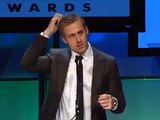 Ryan Gosling introduces Dustin Hoffman at the Hollywood Film Awards