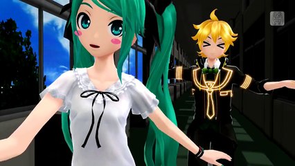 Plus Boy《Project diva 》- Len Kagamine (Hatsune Miku y Luka)