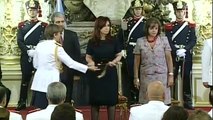 Ceremonia. Ascenso oficiales superiores de las Fuerzas de Seguridad. Cristina Fernández de Kirchner
