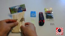 Como Hacer un Mini Arco y Flechas | How to Make a Mini Bow and Arrows