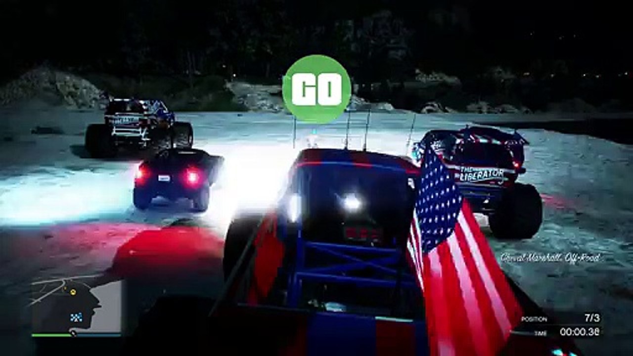 GTA Online Xbox One Gameplay: Land Race in "Across the Wilderness"