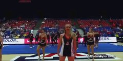 Watch the University of Arizona cheerleaders in action