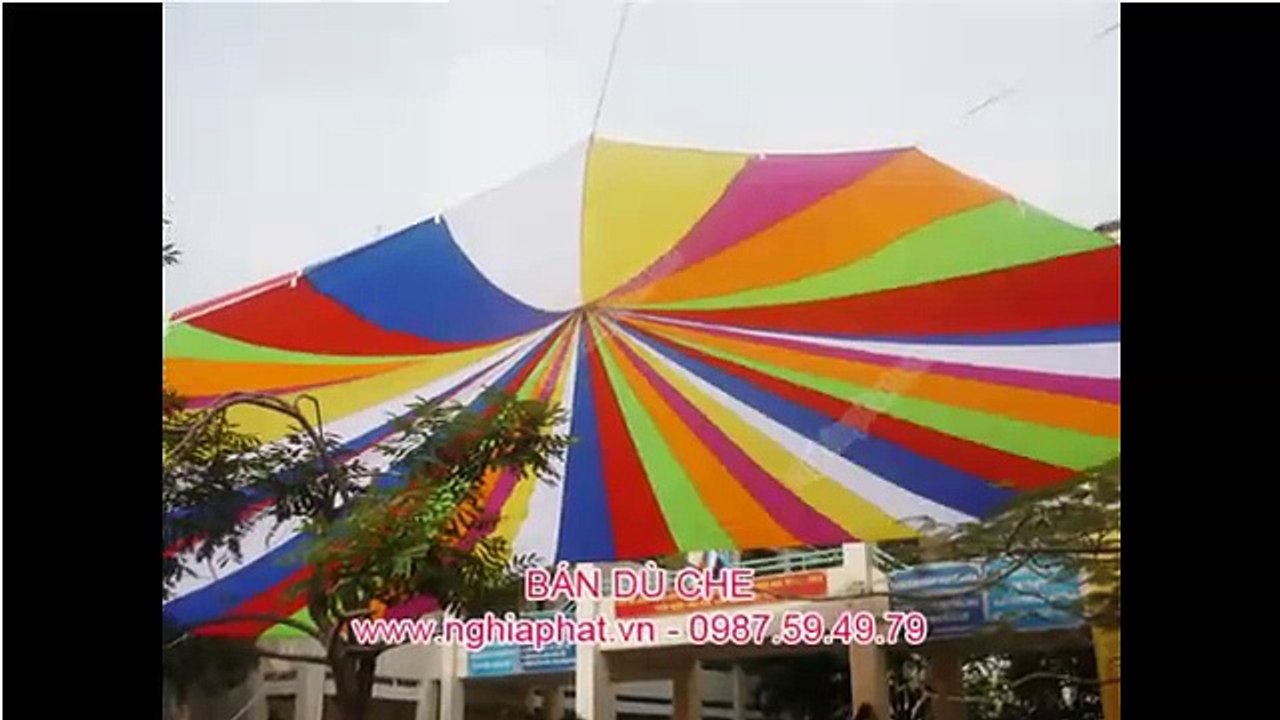 Bán dù che nắng, dù che mưa cho trường học