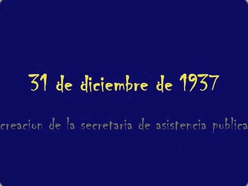 linea del tiempo del trabajo social en mexico