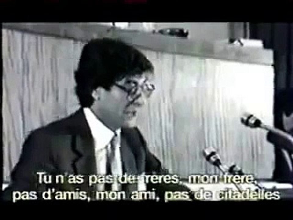 Beyrouth le masque est tombé (Alger) Mahmoud Darwich محمود درويش
