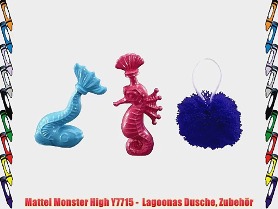 Mattel Monster High Y7715 -  Lagoonas Dusche Zubeh?r