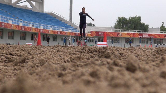 Jeanine Assani Issouf se prépare pour ses premiers Mondiaux