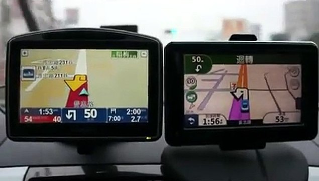 TomTom GO 630 vs Garmin nuvi 1690 重新規劃速度比較