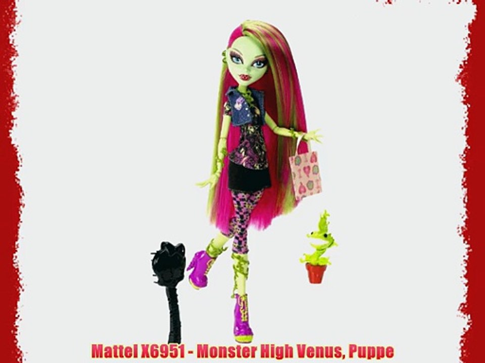 Mattel X6951 - Monster High Venus Puppe