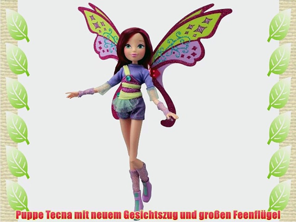 Winx 33097T - Believix Magical Hair Puppe Tecna mit 7 beweglichen K?perteilen