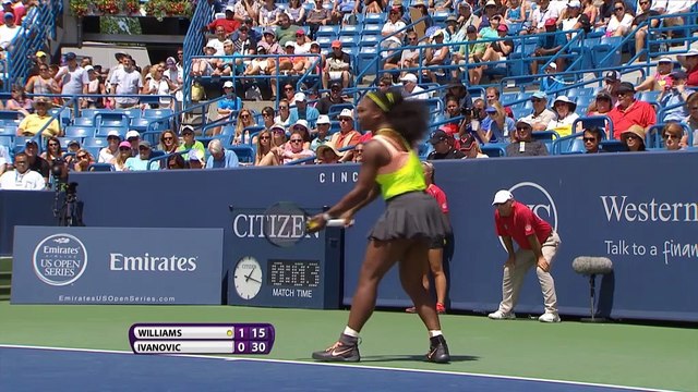 Halep, Serena through to Cincinnati semis