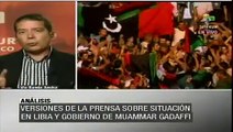 Enfoque sobre Gaddafi distrae sobre problemas en Libia
