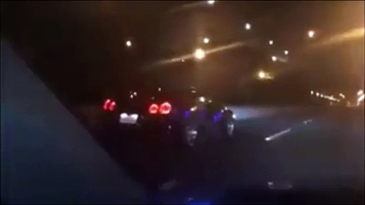 Quand tu veux faire la course avec une Lamborghini... Adieu!!!
