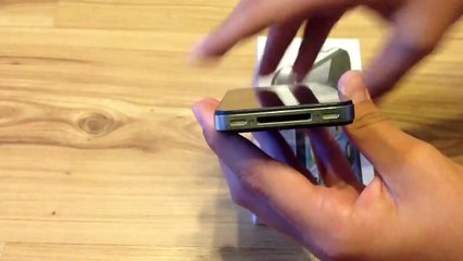 Распаковка и обзор Apple IPhone 4S черный,16гб