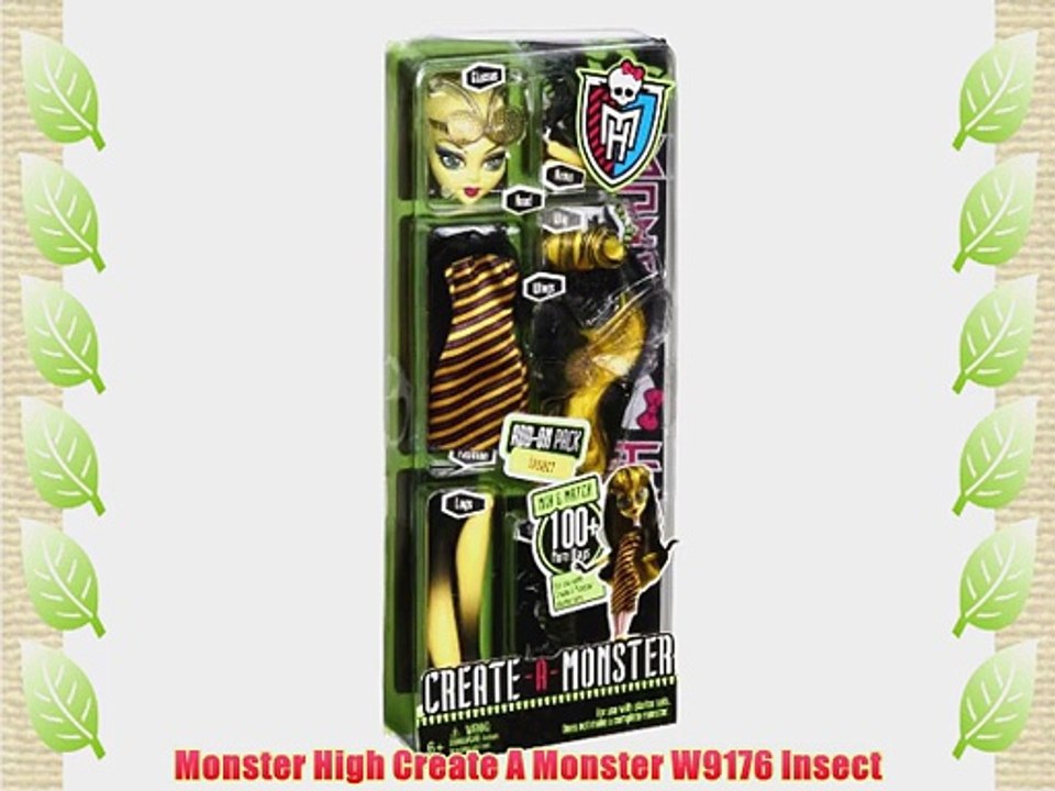 Monster High Create A Monster W9176 Insect