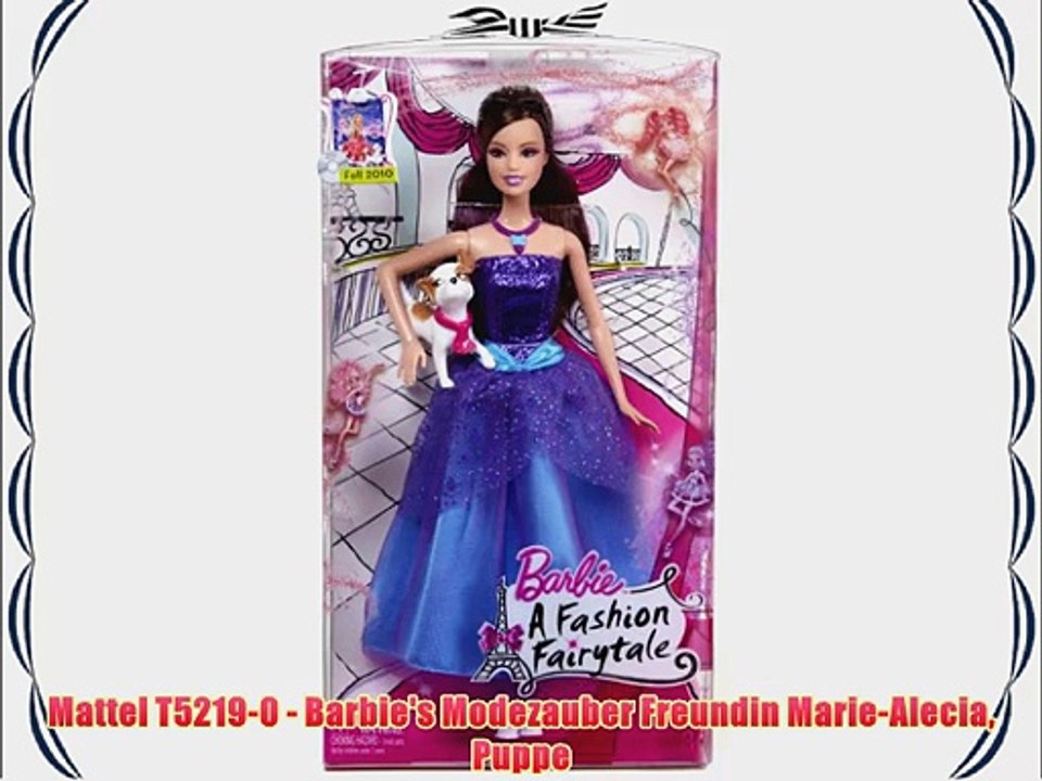 Mattel T5219-0 - Barbie's Modezauber Freundin Marie-Alecia Puppe