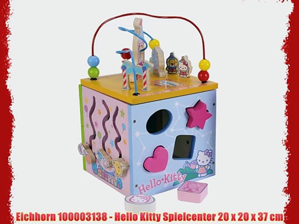 Eichhorn 100003138 - Hello Kitty Spielcenter 20 x 20 x 37 cm