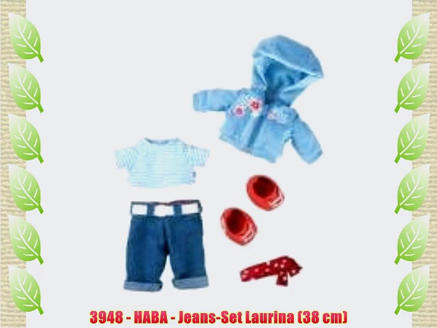3948 - HABA - Jeans-Set Laurina (38 cm) - video dailymotion