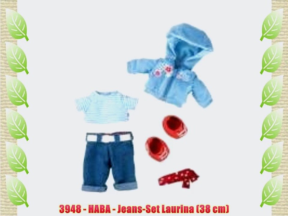 3948 - HABA - Jeans-Set Laurina (38 cm)